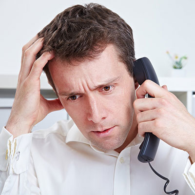 phone frustration
