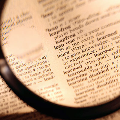 dictionary