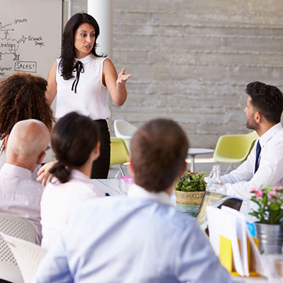 sales meeting